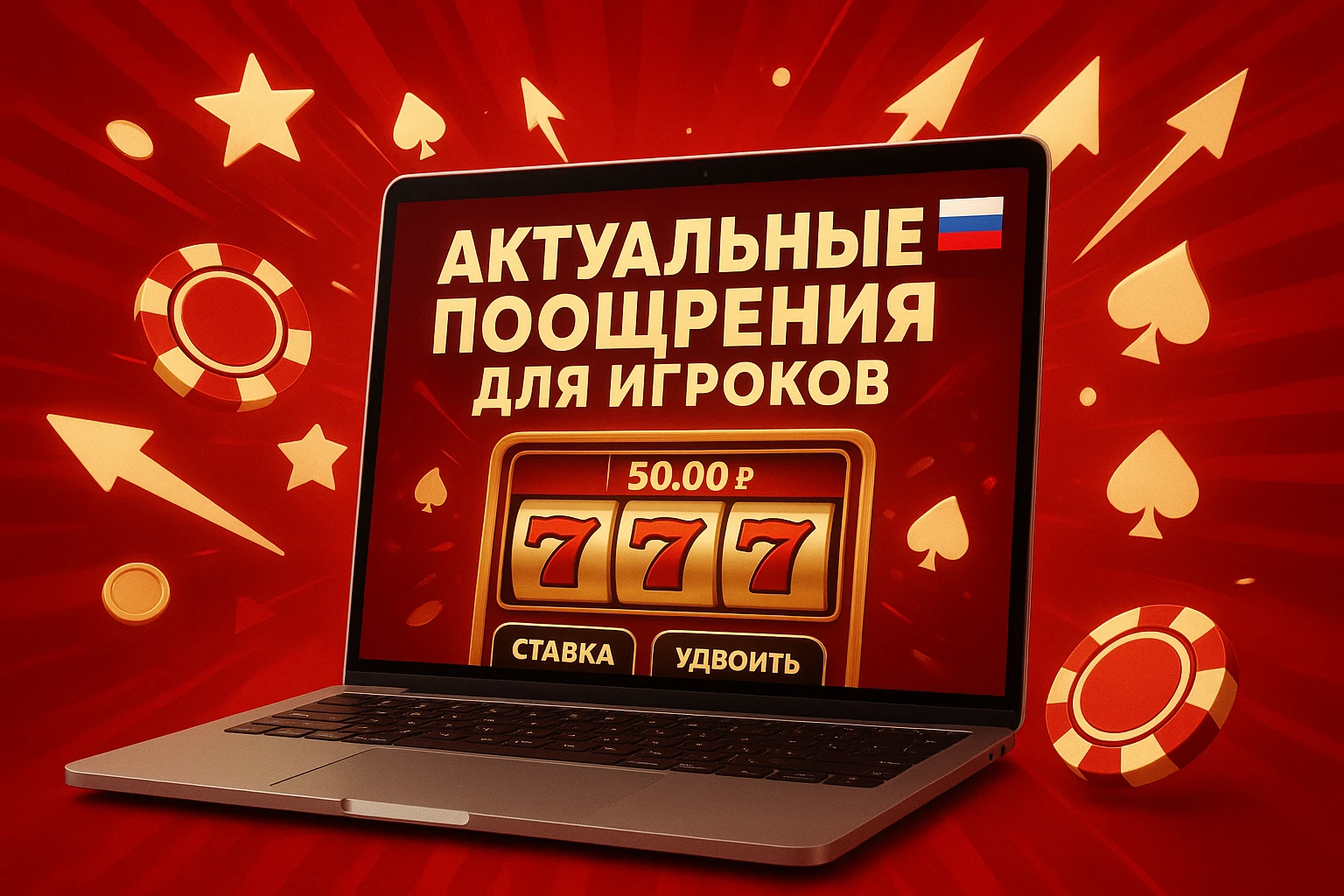 Актуальные поощрения для игроков